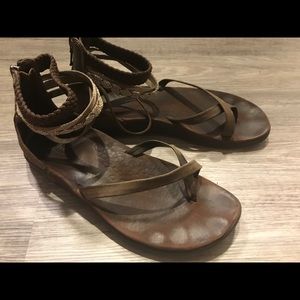 Chaco Dawkins leather sandals